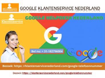googlw contacts|google klantenservice.